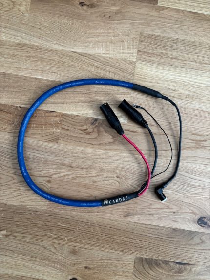 Begagnad Cardas Clear Phono, 1m - Vinklad DIN -> XLR